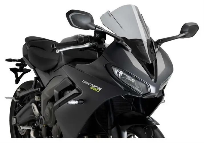 Vetro Cupolino Puig modello z-racing per per Triumph Daytona 660 24-25 colore fume chiaro