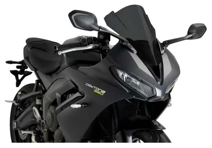 Vetro Cupolino Puig modello z-racing per per Triumph Daytona 660 24-25 colore fume scuro