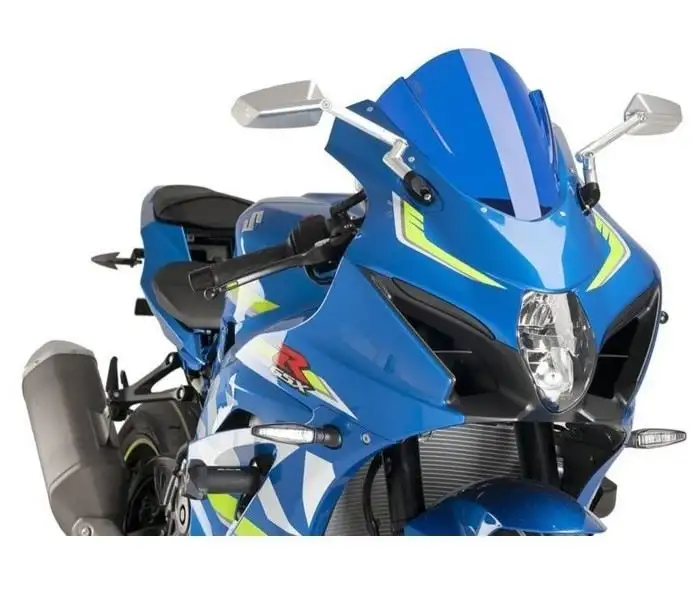 Vetro Cupolino Puig modello z-racing per Suzuki GSX-R 1000 17-21 colore blu
