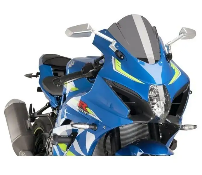 Vetro Cupolino Puig modello z-racing per Suzuki GSX-R 1000 17-21 colore fume scuro