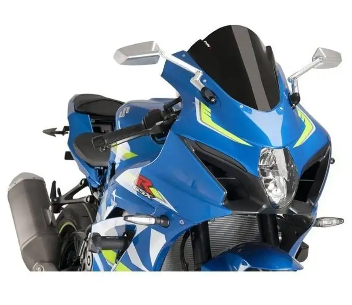 Vetro Cupolino Puig modello z-racing per Suzuki GSX-R 1000 17-21 colore nero