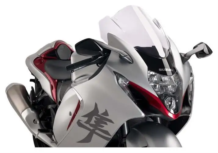Vetro Cupolino Puig modello z-racing per Suzuki GSX-R 1300 Hayabusa 21-25 colore trasparente