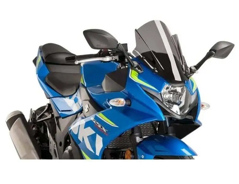 Vetro Cupolino Puig modello z-racing per Suzuki GSX-R 250 17-21 colore fume scuro