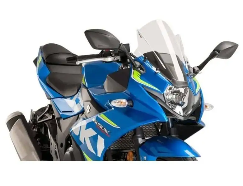 Vetro Cupolino Puig modello z-racing per Suzuki GSX-R 250 17-21 colore trasparente