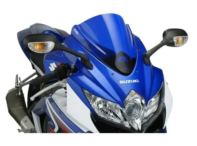 Vetro Cupolino Puig modello z-racing per Suzuki GSX-R 600 08-10 colore blu