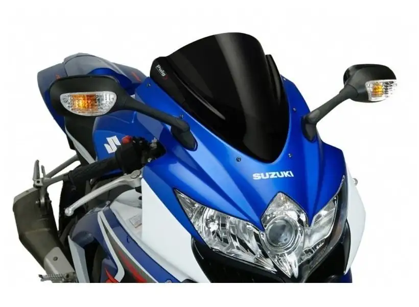 Vetro Cupolino Puig modello z-racing per Suzuki GSX-R 750 08-10 colore nero