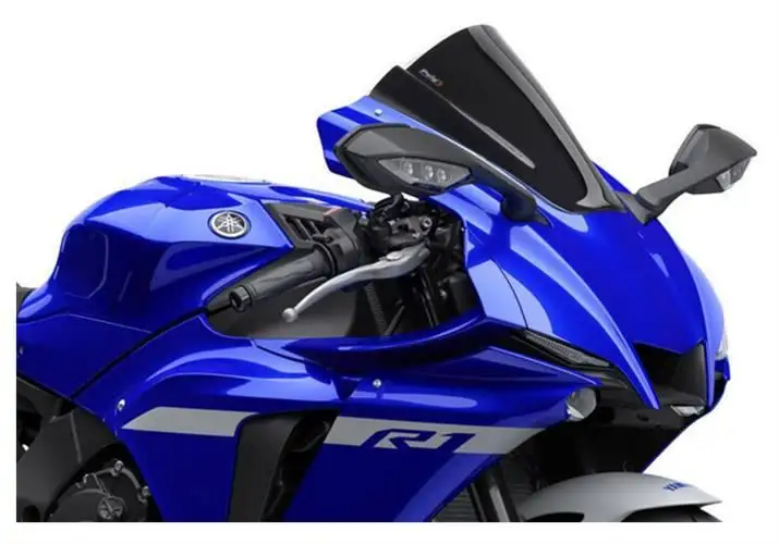 Vetro Cupolino Puig modello z-racing per Yamaha R1 Race 24-25 colore nero