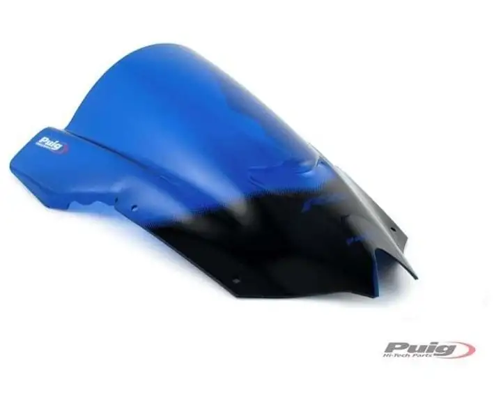 Vetro Cupolino Puig modello z-racing per Yamaha R6 08-16 colore blu