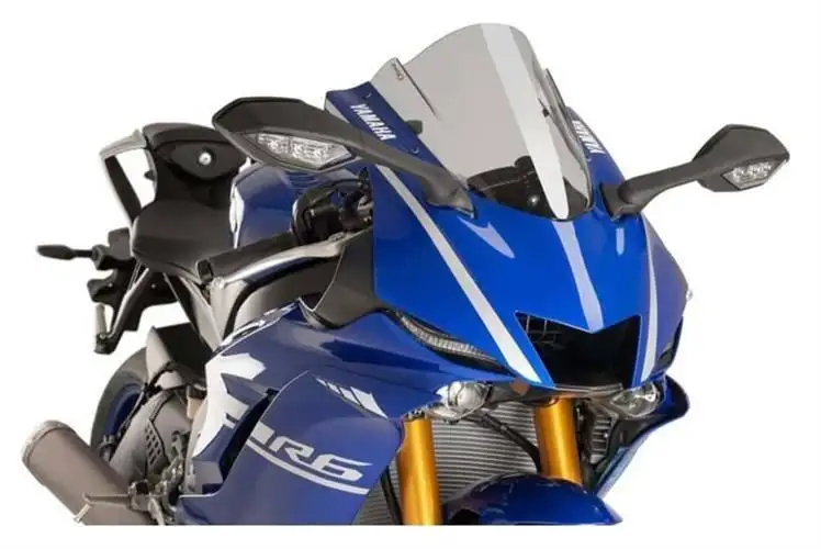 Vetro Cupolino Puig modello z-racing per Yamaha R7 22-25 colore fume chiaro