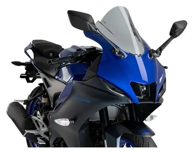 Vetro Cupolino Puig modello z-racing per Yamaha YZF 125 R 23-25 colore fume chiaro