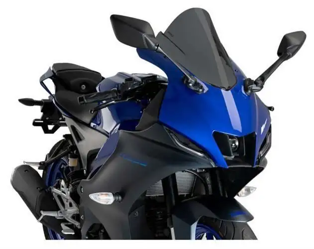 Vetro Cupolino Puig modello z-racing per Yamaha YZF 125 R 23-25 colore fume scuro